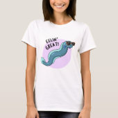 Eelin Great Funny Slippery Eel Pun T-shirt (Voorkant)