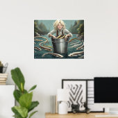 Eeling Art Print (Thuiskantoor)