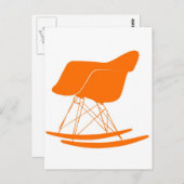 Eems van een voorgevormde plastic schommelstoel briefkaart (Voorkant / Achterkant)