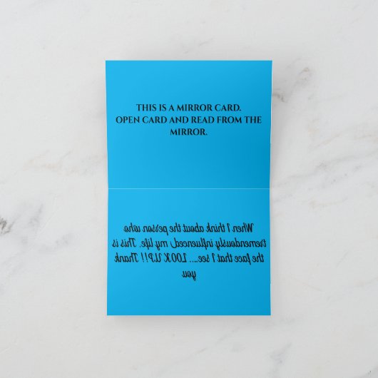 Een 117C - enorme invloed Bedankkaart (Binnen)