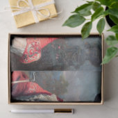 Een 18e eeuwse Elegant-dame voor ontkoppeling Tissuepapier (Geschenk)