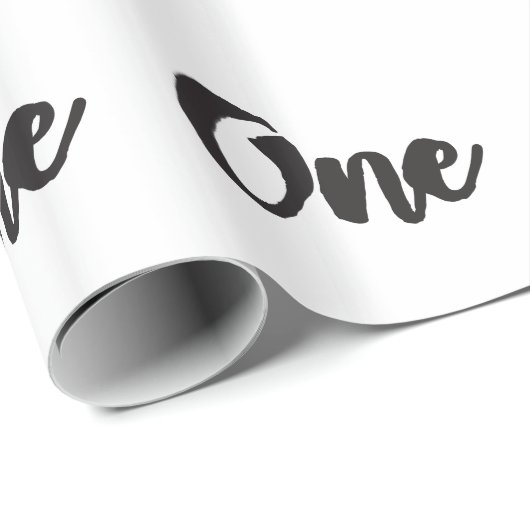 Een 1e Verjaardag Kunst Eerste Verjaardag Mijn 1 j Cadeaupapier (Rol Hoek)