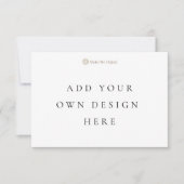 EÉN 3,5x5 inch horizontale kaart met enveloppen (Voorkant)