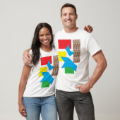 Een 3D 42 T-shirt (Unisex)
