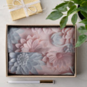 Een 3D-bloemenserie ontwerp 1 Tissuepapier (Geschenk)