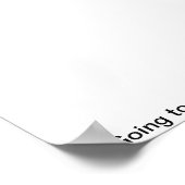 Een 3D-film bekijken! Poster (Hoek)