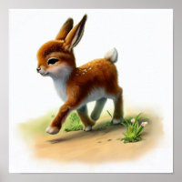 Een 3D-gerenderd Waterverf schilderij van een anti