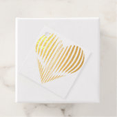 Een 3D-hart Bedankjes Labels (Met doos)