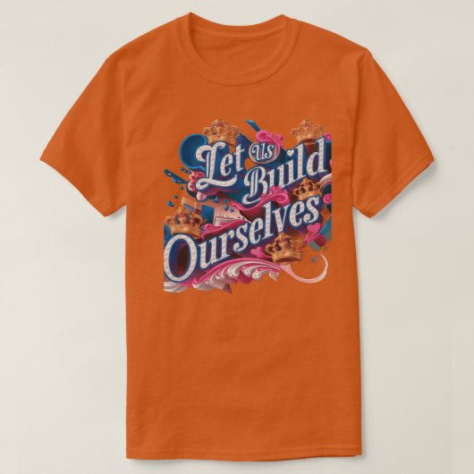 Een 3D render Vibrant illustratie T-shirt (Design voorkant)