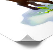 Een 3D Rendered Waterverf Afbeelding van een Carib Poster (Hoek)