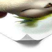 Een 3D-Waterverf Afbeelding van een jong Dall-scha Poster (Hoek)