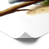 Een 3D-Waterverf schilderij van een Schattigee Gal Poster (Hoek)