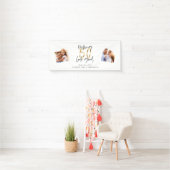 een 50 - jarige verjaardagsbanne die er goed uitzi spandoek (Insitu)