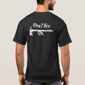 Eén 7 Six Unisex Premium-T-shirt T-shirt (Achterkant)