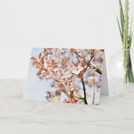 Een 7 x 5'' blank wenskaart feestdagen kaart (Voorkant)