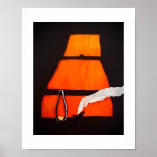 Een 'A Cosmic Wingspan "Orange Wine"'-poster Poster