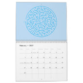 Een A-maze-ing Jaarkalender Kalender (Feb 2027)