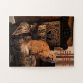 Een A-Muse Puzzle—De koning Legpuzzel (Horizontaal)