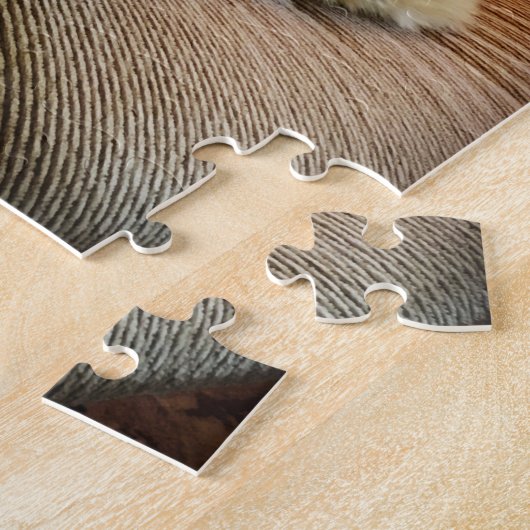 Een A-Muse Puzzle-Harping Kat Legpuzzel (Zijkant)