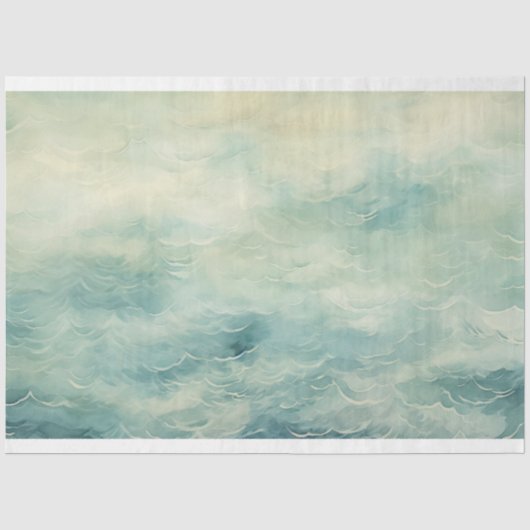 Een A Sea Series Design 10 Tissuepapier (Voorkant)