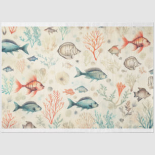 Een A Sea Series Design 5 Tissuepapier