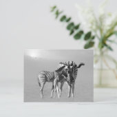 Een aanbestedingsmoment tussen moeder en baby briefkaart (Staand voorkant)