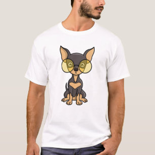 Een aanbiddelijke Chihuahua-hond T-shirt