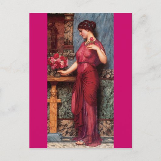 Een aanbod aan Venus - Godward Briefkaart (Voorkant)