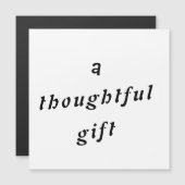 Een Aandachtig Cadeau Grappig Stomme Cadeau Vriend (Voorkant / Achterkant)