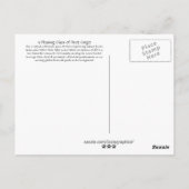 Een aangenaam glas Pinot Grigio Briefkaart (Achterkant)