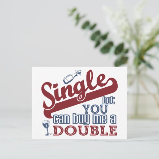 EÉN aangepast briefkaart (Staand voorkant)