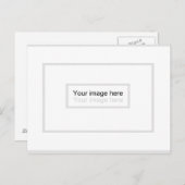 Een aangepast briefkaart verzenden (Voorkant / Achterkant)