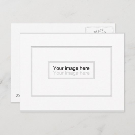 Een aangepast briefkaart verzenden (Voorkant / Achterkant)