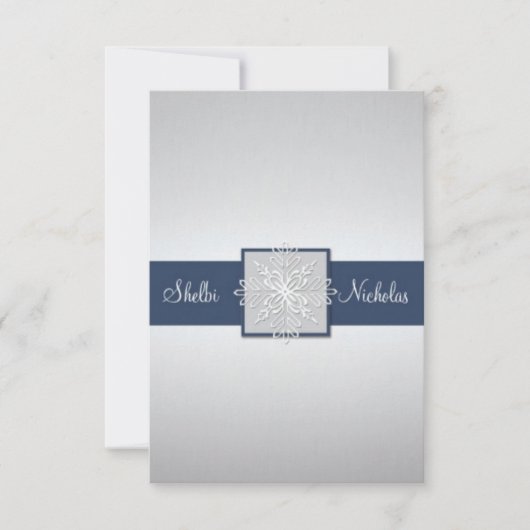 Een aangepast ontwerp voor Shelbi Perkins - RSVP-k RSVP Kaartje (Voorkant)