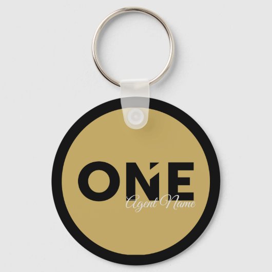 EÉN aangepaste Sleutelhanger (Voorkant)