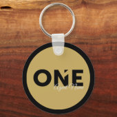 EÉN aangepaste Sleutelhanger (Voorkant)