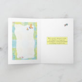 Een aanmoediging-nota van juicht Kaart toe (Binnen)