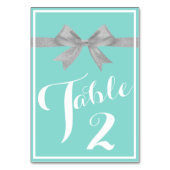 Een aanraking met een zilveren douwerbridale enter kaart (Voorkant)