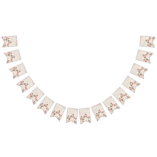 Een aanraking met roze Sierkussen Vlaggetjes (Alle)