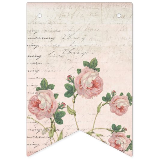 Een aanraking met roze Sierkussen Vlaggetjes (Tweede vlag)