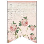 Een aanraking met roze Sierkussen Vlaggetjes (Eerste vlag)