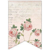 Een aanraking met roze Sierkussen Vlaggetjes (Derde vlag)