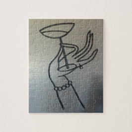 Een aanraking van de Schuif van de Klasse met de D Legpuzzel