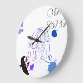 Een aanraking van de Spletters van de Waterverf va Grote Klok (Hoek)