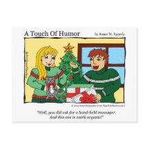 "Een aanraking van Humor" Cadeaubon Kat massage