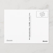 'Een aanraking van Humor' Massage Comic Chill Pill Briefkaart (Achterkant)