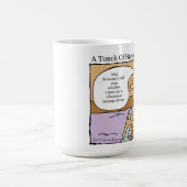 "Een aanraking van Humor" Vibrational Massage Devi Koffiemok (Center)