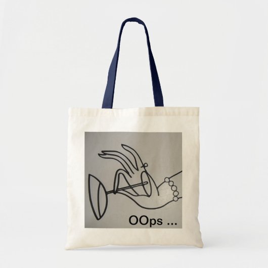Een aanraking van klasse Ops-zak Tote Bag (Voorkant)