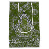 Een aanraking van sneeuw medium cadeauzakje (Achterkant)