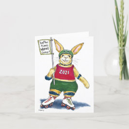 Een aansporingskaart bedankkaart